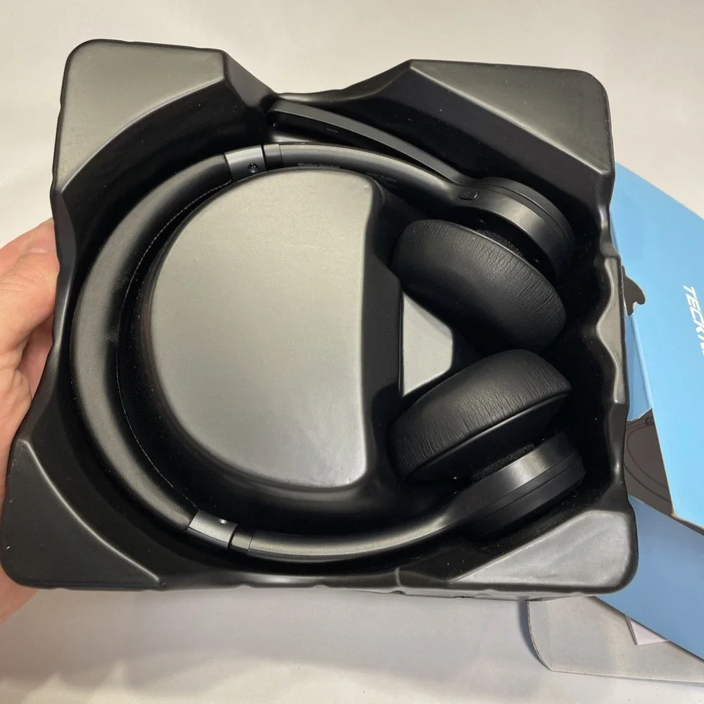 TECKNET Wireless Rechargeable Bluetooth Headset Model TK-HS012 Black